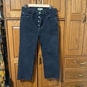 RE/DONE Originals cropped button-fly Jeans